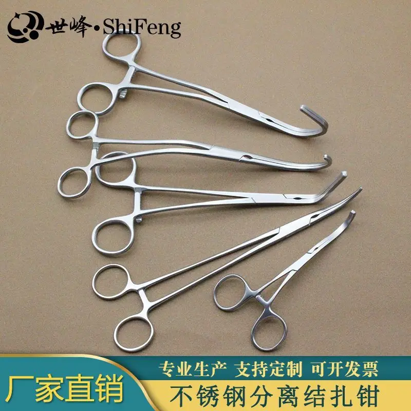 Right angle hemostatic forceps, fine elbow forceps, tissue forceps, surgical instruments