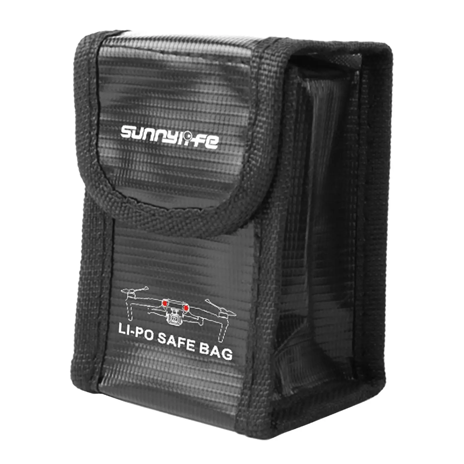 Fiberglas Lipo Batterie Schutzhülle Safe Tasche Tasche Feuerfest Explosionsgeschützt für DJI Mavic Air 2 Drone Travel