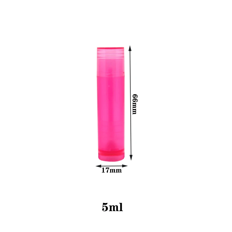 30/50/80/100pcs 5ml Empty Lip Gloss Tubes Empty Cosmetic Containers Lipstick Jars Balm Tube Container for Travel Makeup Tools