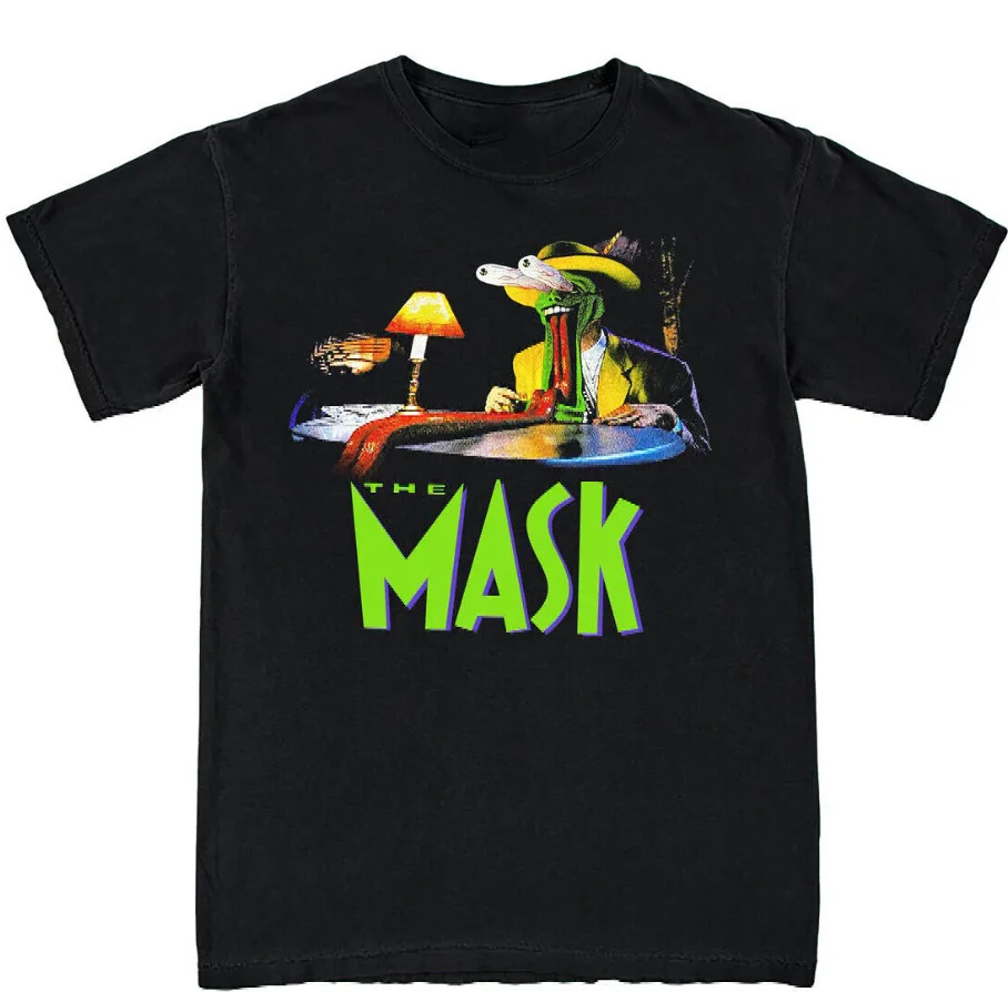 NEWW RAREE THHE MASK MOVIE JIM CARREY 1994 VINTAGE tshirt