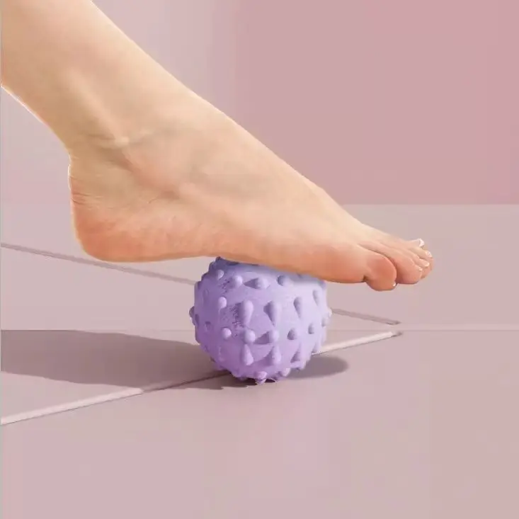 Thickened Liquid Silicone Foot Foot Step Shiatsu Plate Fifth Generation Upgrade Sports Double Massage Ball view 4
