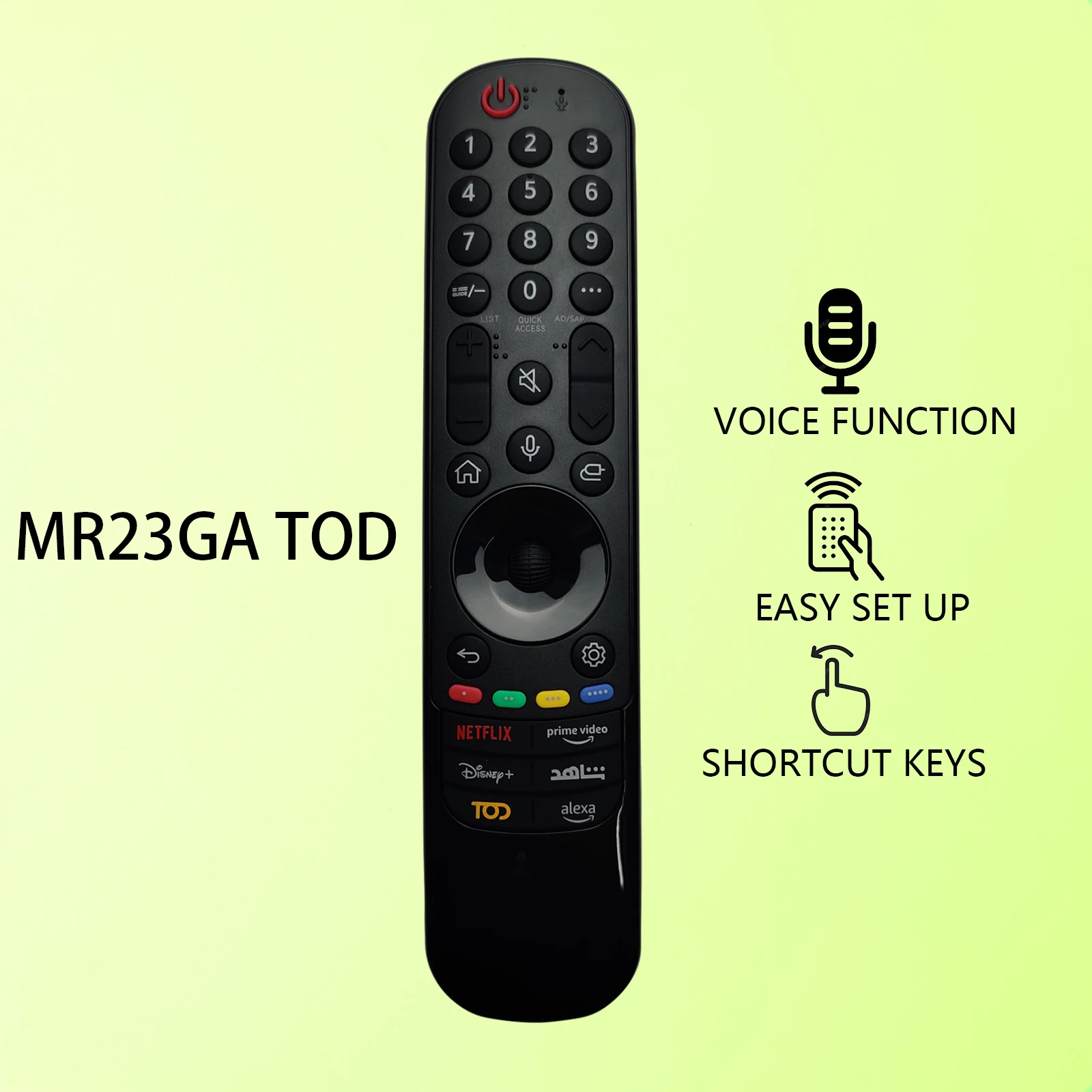 Replacement for Magic Remote with Pointer & Voice Function MR23GA for L 2023 TV UHD OLED QNED NanoCell 4K 8K Smart TV TOD versi