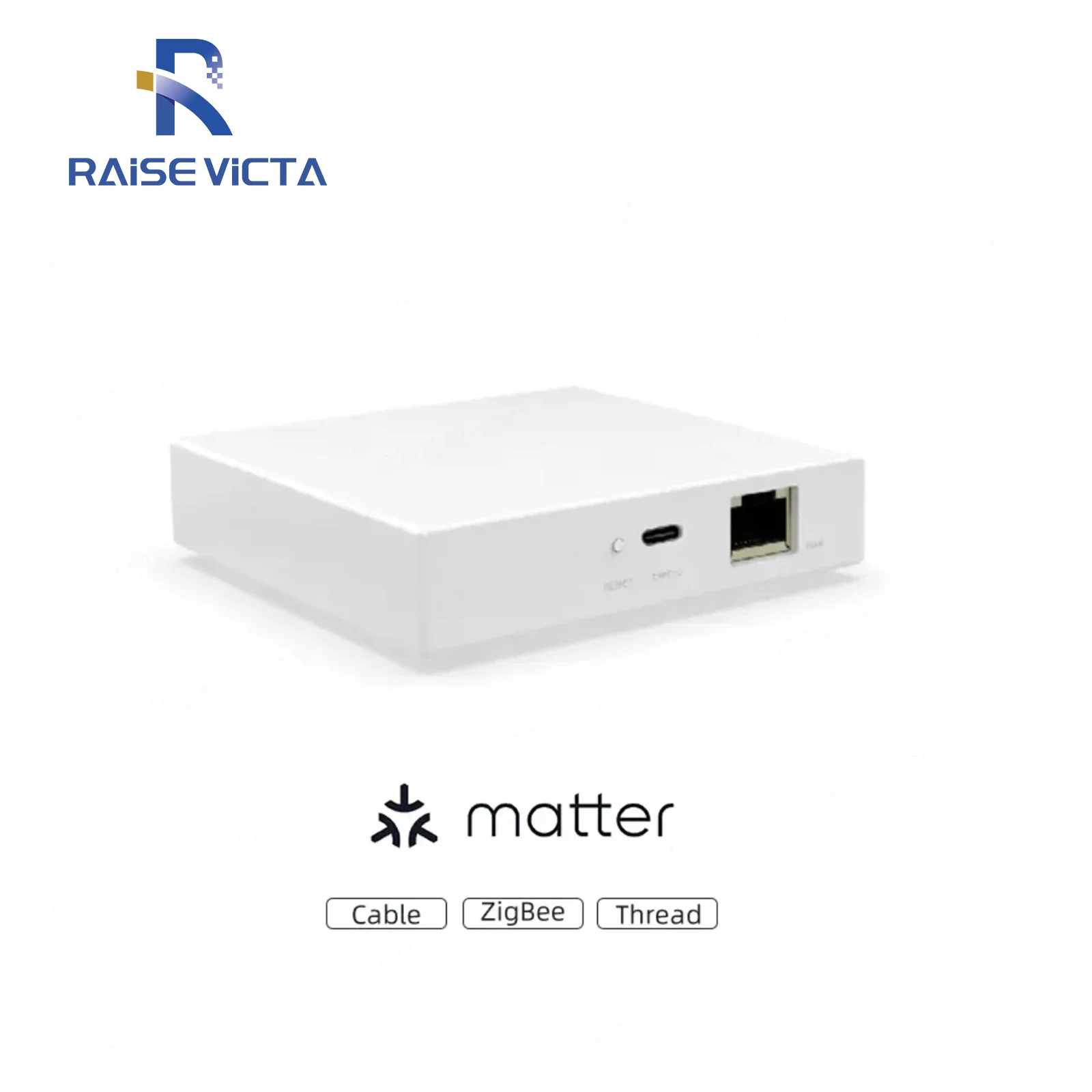 RAISE Tuya Zigbee Matter Thread Wired Smart Home Bridge Matter Hub Support Voice Control Siri Homekit SmartThings Google Alexa