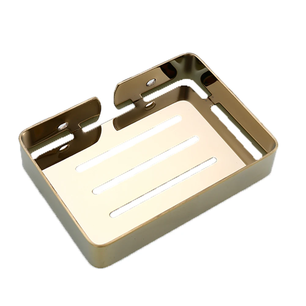 Keuken Spons Houder Rvs Mand Badkamer Plaat Doos Container Wall Mount Zeep Rack Opslag Shampoo Houder Zeepbakje