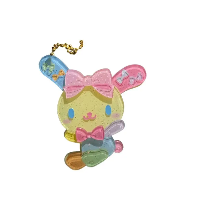Cartoon Usahana Keychain Multi Functional Japanese Anime Kawaii Acrylic Rabbit Backpack Zipper Decoration Toy Friendbirthdaygift - view 5