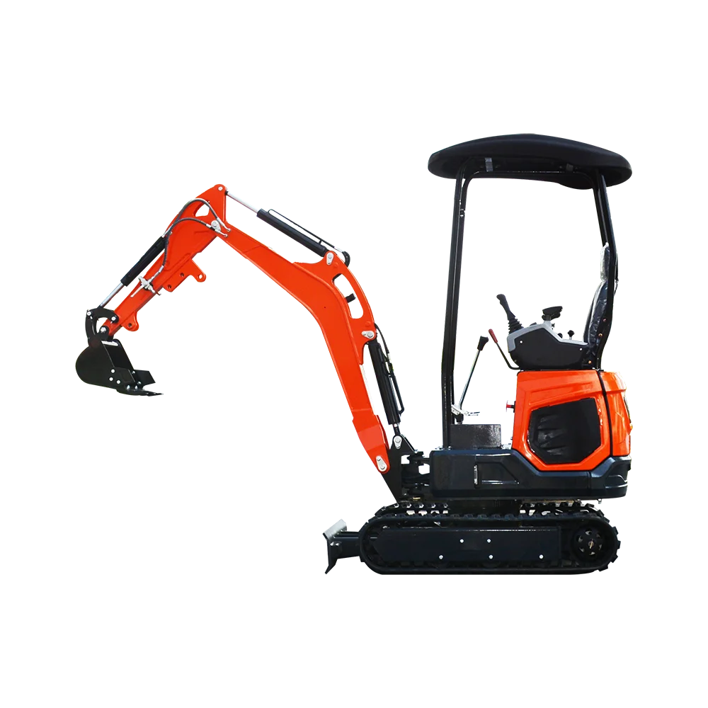 Excavator mini tipe crawler Epa untuk penggunaan di kebun keluarga, excavator mekanis dijual