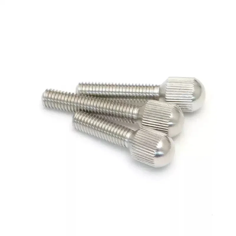 GB836 304 الفولاذ المقاوم للصدأ مخرش مسامير مع رئيس صغير الإبهام المسمار اليد تشديد الستار قفل مسامير M2 M3 M4 M5 M6