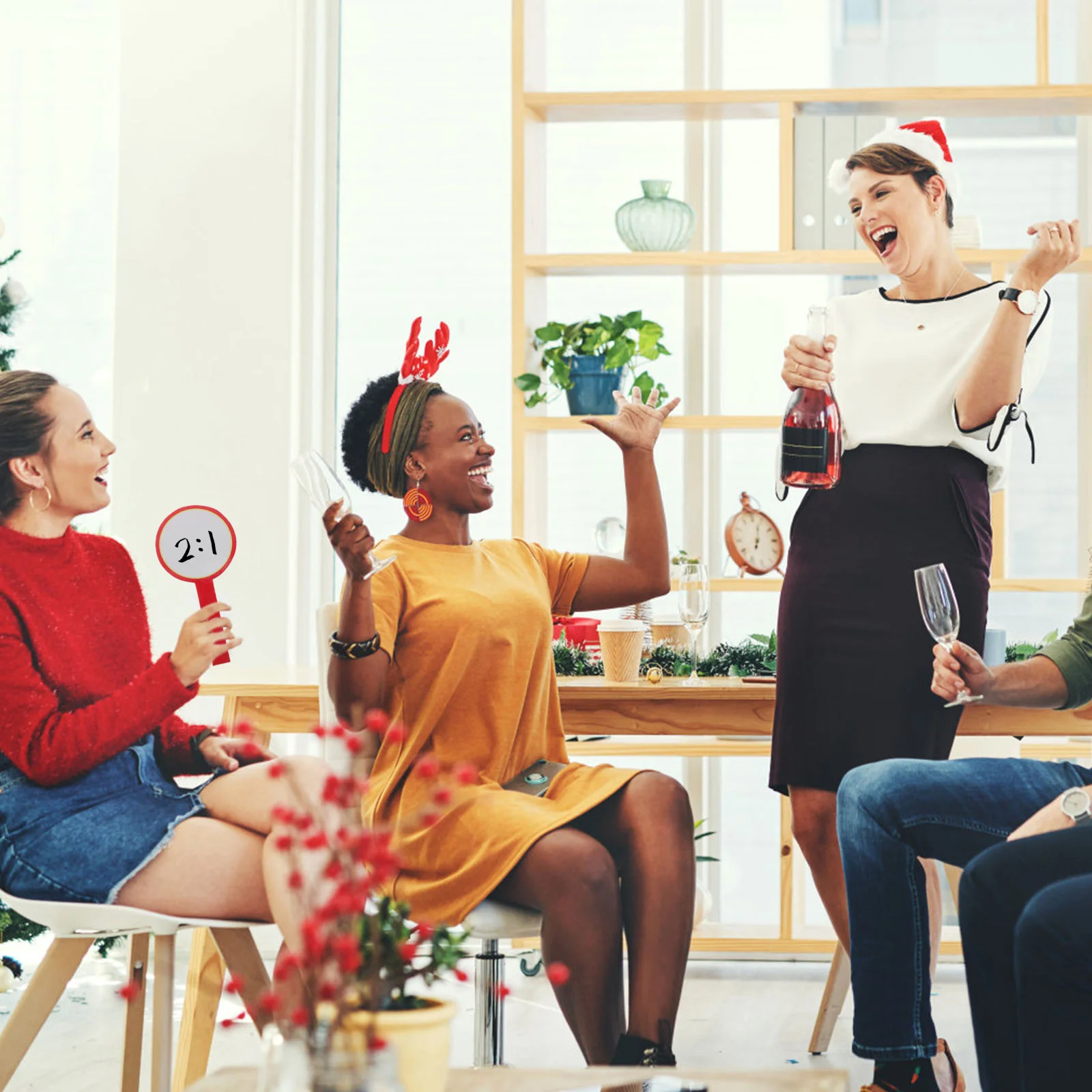 

4pcs Foam Whiteboard Handheld Scoreboard Single Sided Dry Erase Paddle For Auctions Games Voting Judges Mini White Boards