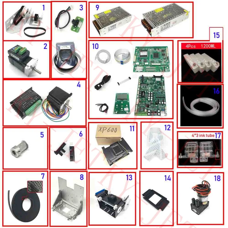 

xp600 upgrade kit xp600 conversion kit Suitable for all printer iron frames