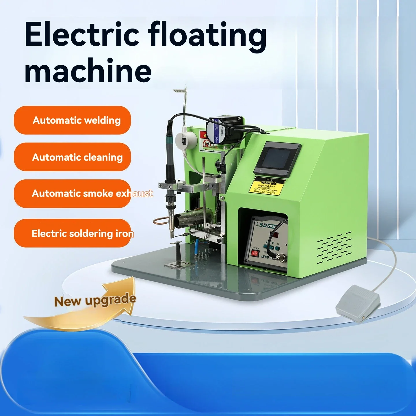 Excellent Semi Automatic Soldering Machine, Foot Pedal Circuit Board, Plug Soldering Machine Electric Automation Soldering Equip