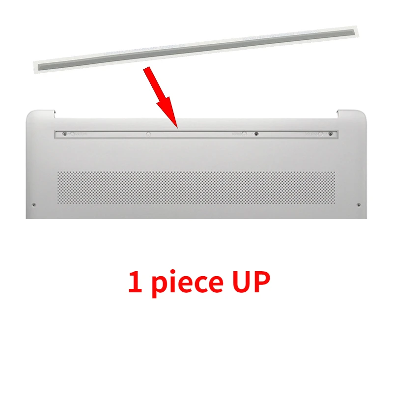 2PCS Rubber Pad For HP 15S-FR 15S-FQ 15S-ER 15S-EQ 15-DY 15-EF TPN-Q222 TPN-Q230 Laptop Bottom Cover Surface Rubber Feet Strips