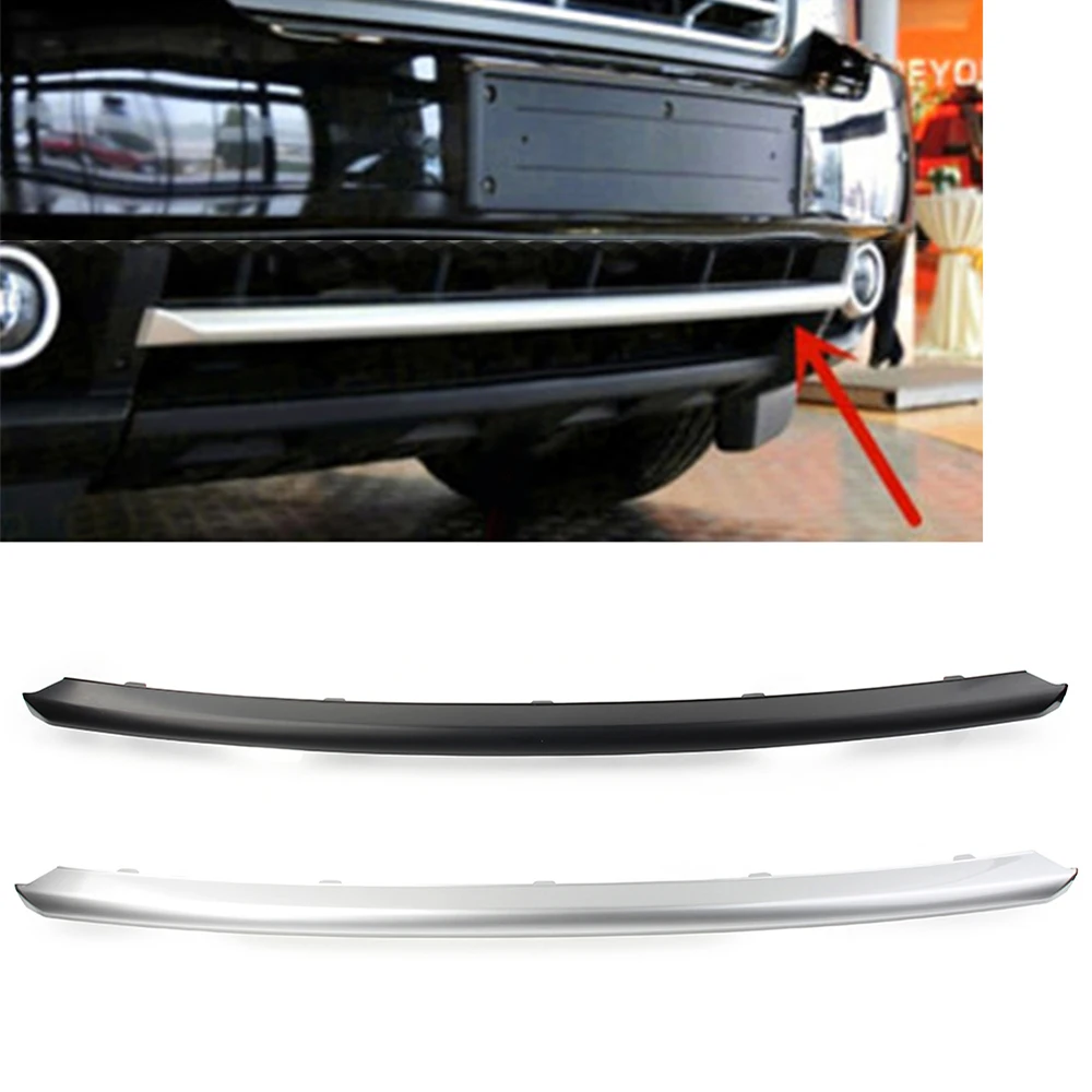 

Car Front Bumper Center Trim Decoration ABS For Land Rover Range Rover III L322 2010 2011 2012 Facelift Silver/Black