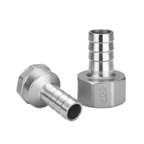 Imagen 1 del producto 1/8 ""1/4"" 3/8 ""1/2"" 3/4 ""1"" -2 ""BSP hembra 6 8 10 12 13 15 16-51mm conector de montaje de tubo de púas para manguera acoplador 304 de acero inoxidable