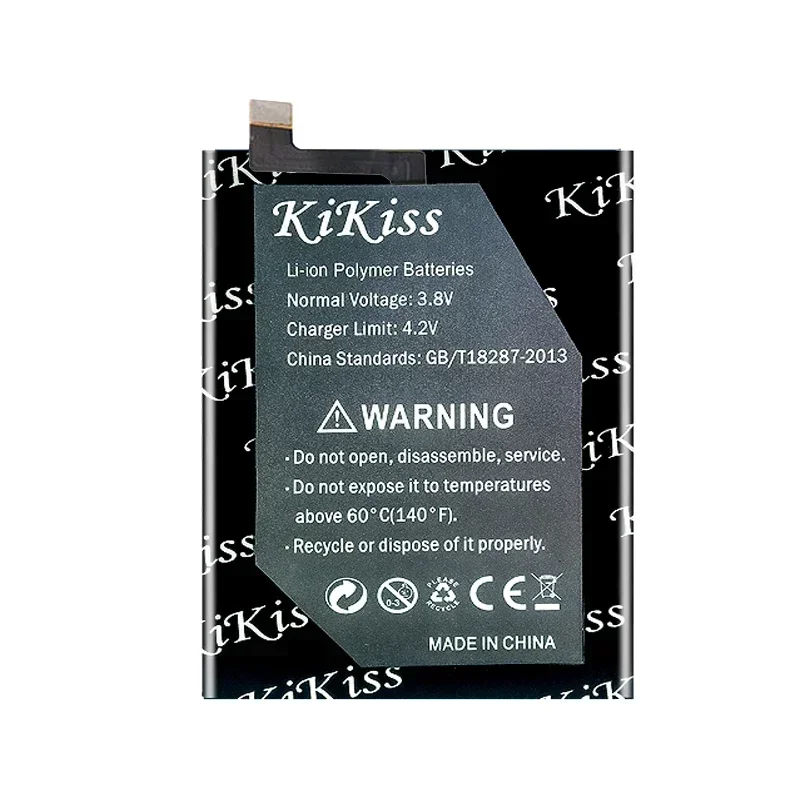 KiKiss High Capacity 5850mAh Battery Replacement For Elephone P8 Max P8Max Batteries Smart Phone + Gift tools