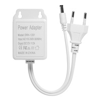 KERUI Waterproof Outdoor CCTV Camera Power Adapter AC/DC 12V 2A Power Supply EU US Plug Adapter CCTV Camera Charger White Color