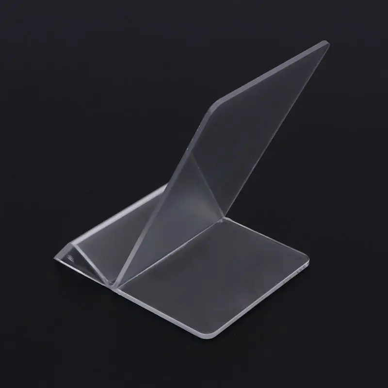 Bandeja suporte telefone Dasktop Acrílico Display Stand Suporte montagem Berço Home Office