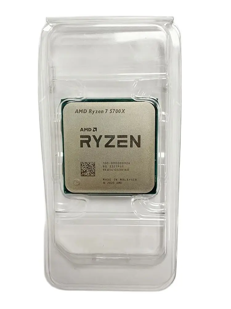 AMD Ryzen 7 5700X R7 5700X 3.4GHz 8 코어 16 스레드 PCIE4.0 65W CPU 프로세서, 7NM L3 = 32M 100-000000926 LGA AM4, 선풍기 없음 