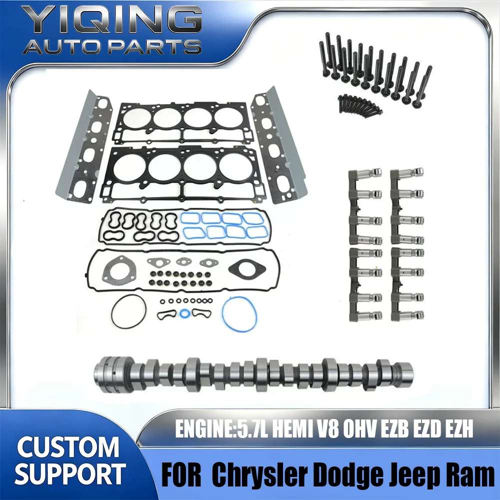 MDS Full Engine Overhaul Kit MLS Cylinder Head Gasket Set For Chrysler Dodge Jeep Ram 5.7L HEMI V8 OHV EZB EZD EZH VVT 09–24