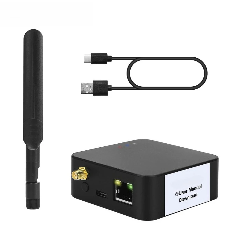 HMG-01 Plus POE Black Universal ZigBee Gateway ZigBee Coordinator without USB Data Cable