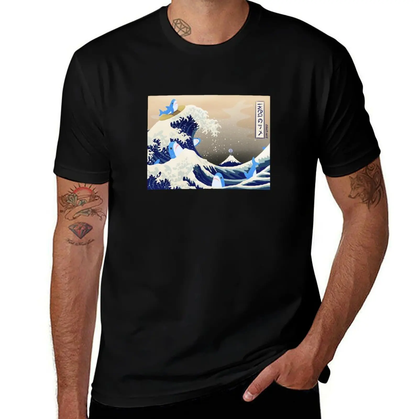 

The great Brucie wave off BFC (Blahaj/shark edition) T-Shirt t shirt man luxury T-Shirt