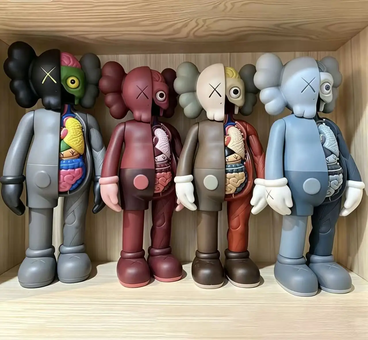 Gewalttätiger Bär Actionfigur XX Statue Wohnzimmerdekoration Figur Tischskulptur Trendige Straßenkunst Schreibtischspielzeug Geschenk