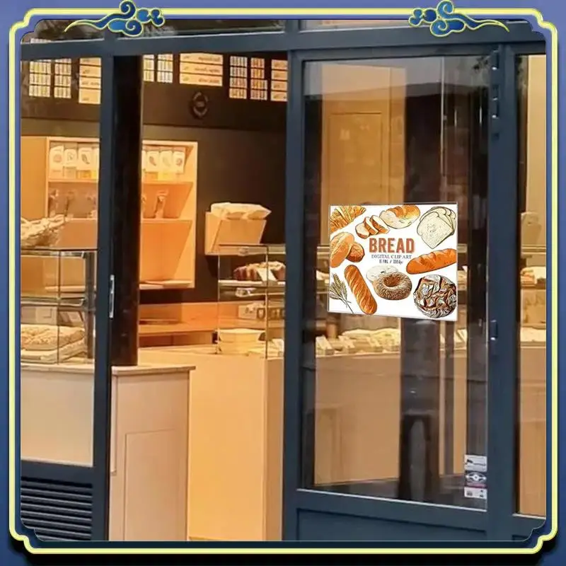 A56P-4 X 6 Inch Acrylic Sign Holder Wall Mount,Clear Wall Frame With Double Sided Adhesive Tape For Office, Home 10Pack