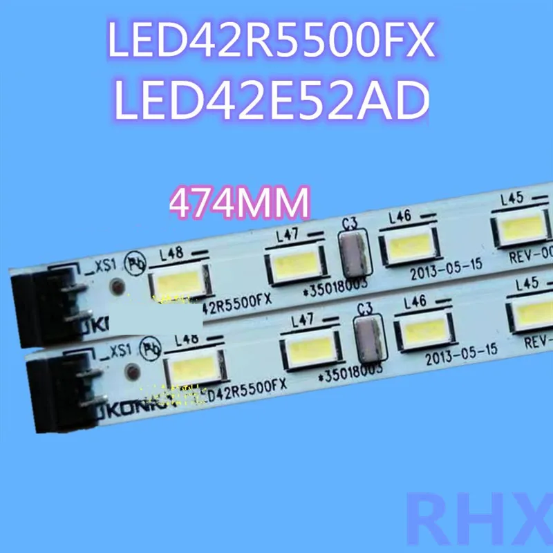 FOR konka LED42R5500FXMZ Article lamp 35018003 35018002 LED42R5500FX  48LED  472MM  100%NEW LED backlight strip