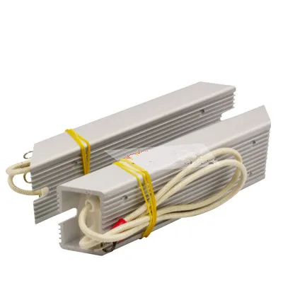 1Pc RXLG Aluminum shell resistor,Trapezoidal resistor,for brake,inverter,Elevator electricity,60w 80w 100w 150w 200w