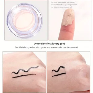 Concealer Tahan Air Cakupan Penuh-Menyembunyikan Tato, Bekas Luka & Noda, Alas Bedak Matte Alami untuk Semua Warna Kulit, Tahan Lama 10 nada penjualan terbaik - №