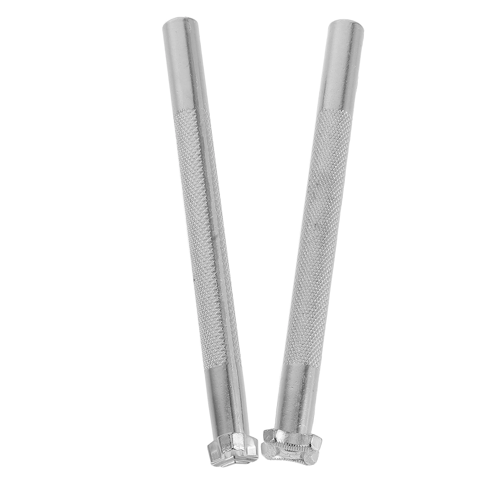 

2pcs Tools Zinc Alloy Stamping Device Versatile Edge Tapping Metal Wear Resistant Easy Use Creative Patterns Leatherware