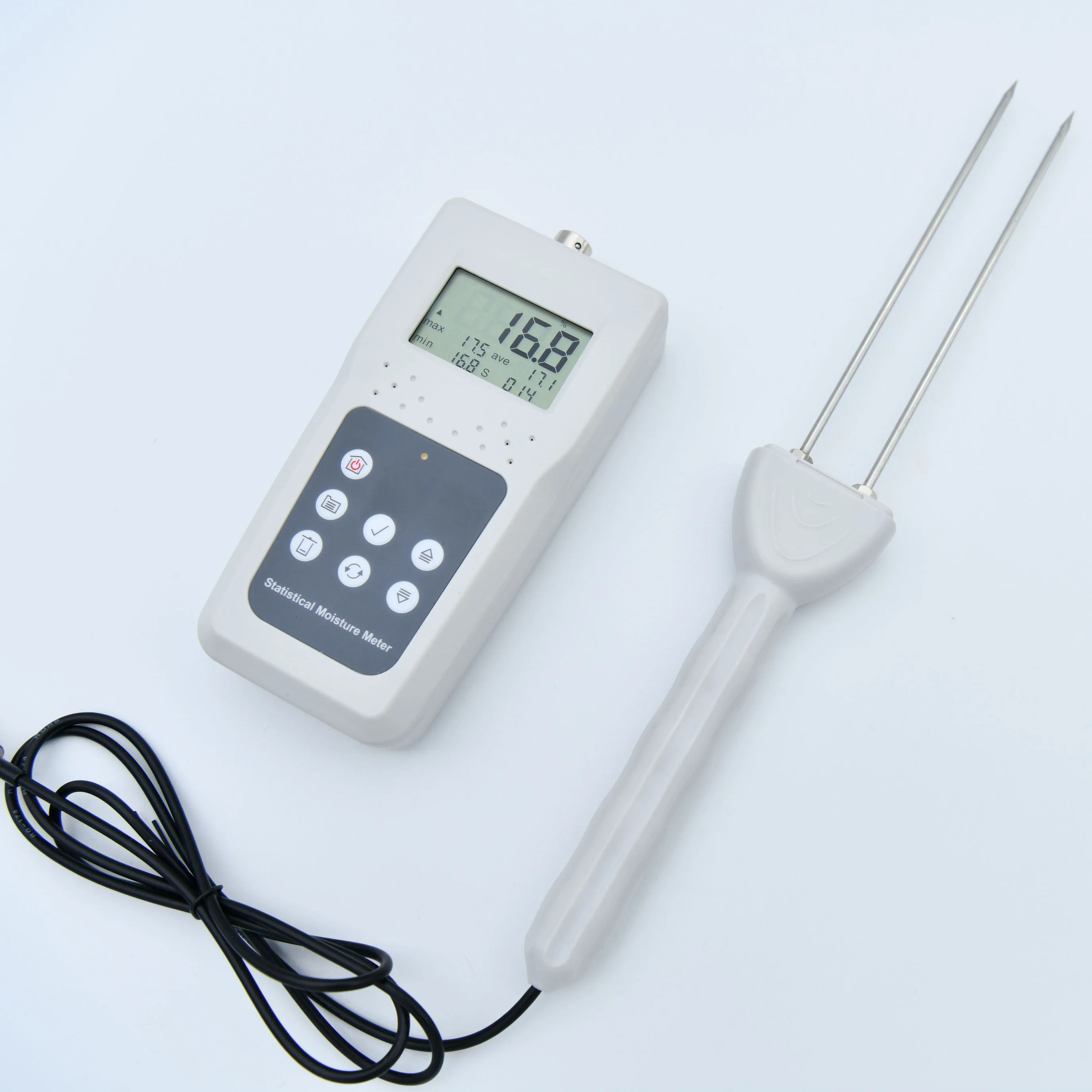 Digital Textile Moisture Meter Yarn cheese   RS232C 4-20MA output Optional KMS680T