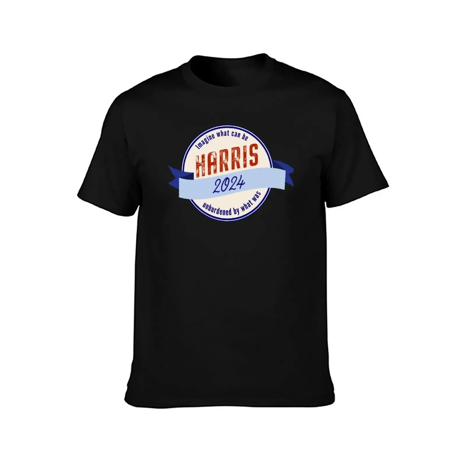 HARRIS 2024: IMAGINE WHAT CAN BE, UNBURDENED BY WHAT WAS T-Shirt vintage clothes summer tops quick-drying men clothing