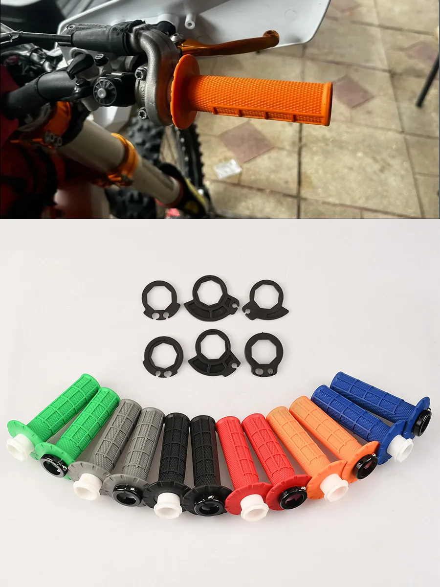 AliExpress XCMT For Yamaha Honda Kawasaki Suzuki KTM Motorcycle Grips 7/8" 22mm Hand Grip W/ The Snap-on Dirt Bike Motorbike Handlebar