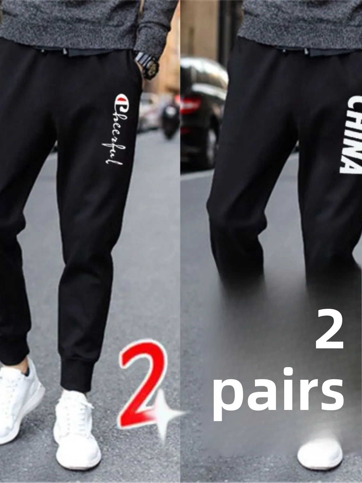 بالإضافة إلى حجم السراويل الرياضية للرجال Bla فضفاضة رقيقة العمل السراويل عارضة زائد حجم كو جاف السراويل الطويلة مستقيم الساق منتصف الخصر