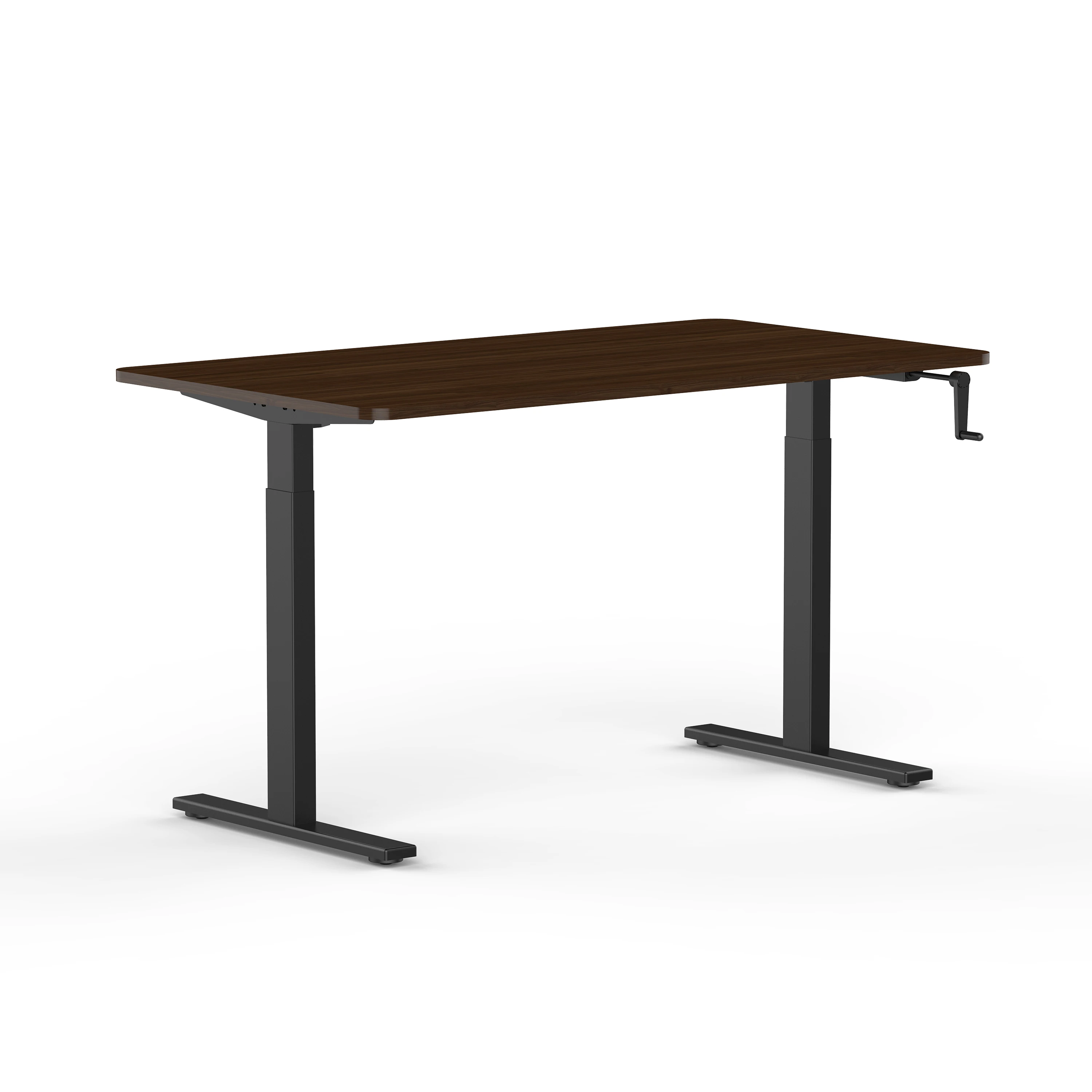 Manual Adjustable Standing Desk Ergonomic Hand Control Crank Computer Table Stand up Desk Office Desk