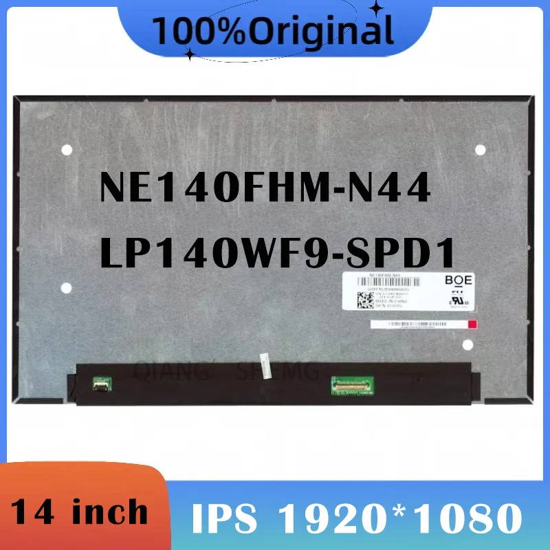 

14.0 Inch Laptop FHD LCD Screen NE140FHM-N44 LP140WF9-SPD1 Fit NV140FHM-N65 IPS 1920x1080 EDP 30Pins Display Matrix Replacement