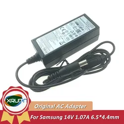 Original AC Adapter Charger For SAMSUNG 14V 1.07A 1.072A 15W A1514_EPN A1514_FPN A1514_DSM Monitor Power Supply