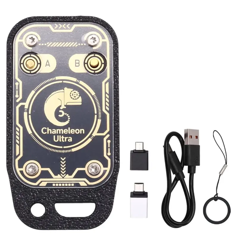 

【БЫСТРАЯ ПРОДАЖА】Сумный чип-считыватель Chameleon Ultra RFID-эмулятор смарт-карт 125K 13,56 МГц IC декодирование идентификационных карт со сбросом + автоматический пропуск