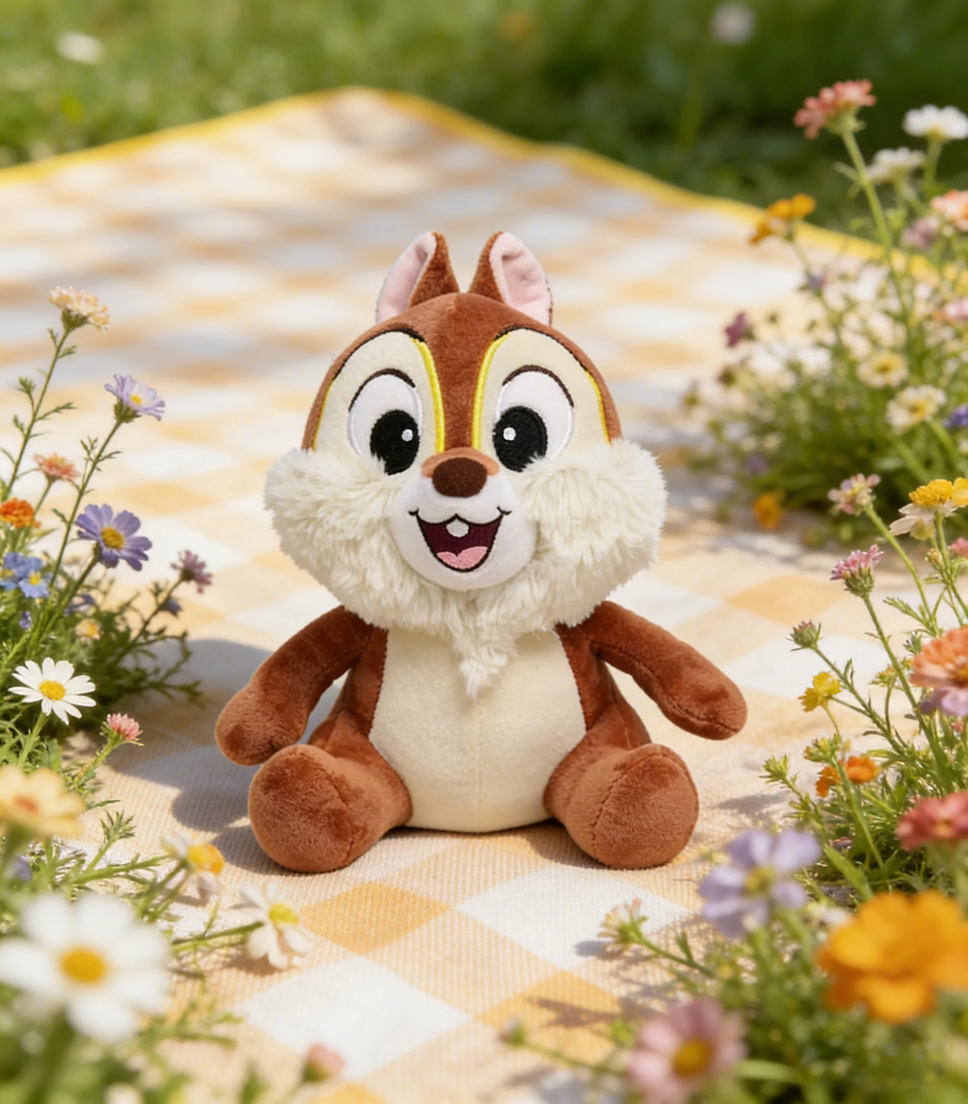 

Милая плюшевая игрушка-белка Дисней Чип, мягкая мультяшная кукла, кавайная фигурка для детей, отличный подарок для фанатов Диснея и коллекционеров