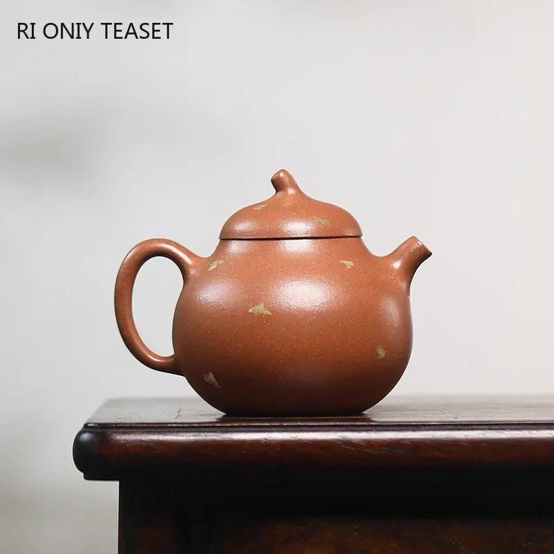 170ml High-end Chinese Yixing Purple Clay Teapots Beauty Kettle Famous Handmade Tea Pot Raw Ore Zisha Tea Set Teaware Collection