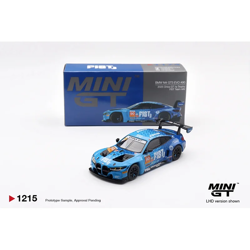 ミニカー MINI GT Studie  M4 New Minigt #1215 #1108 1:64 M4 Gt3 Evo #90 #91limited Edition
