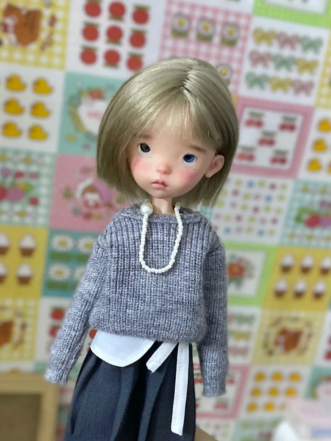 

Новая кукла sd bjd 1/6, 27 см, Landoudou Girl, из смолы, высококачественная кукла, модная кукла, подарок на день рождения