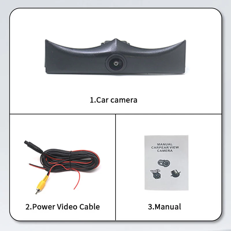 170° AHD Car Front View Camera For Audi A4 A4L B8 B9 8W 2016 2017 2018 2019 2020 Waterproof Night Vision Vehicle Camera