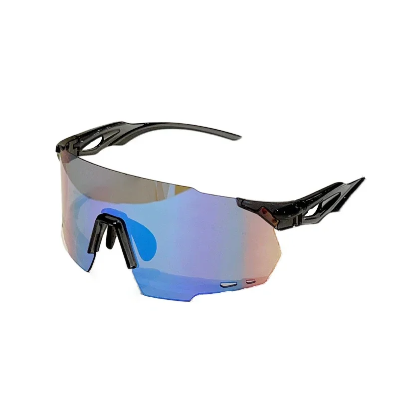 AliExpress GM LUMIAS Rimless Oversized Goggle Men 2025 New Wrapped Round Mirror Sports Sunglasses Trendy Outdoor Cycling Protective Shades