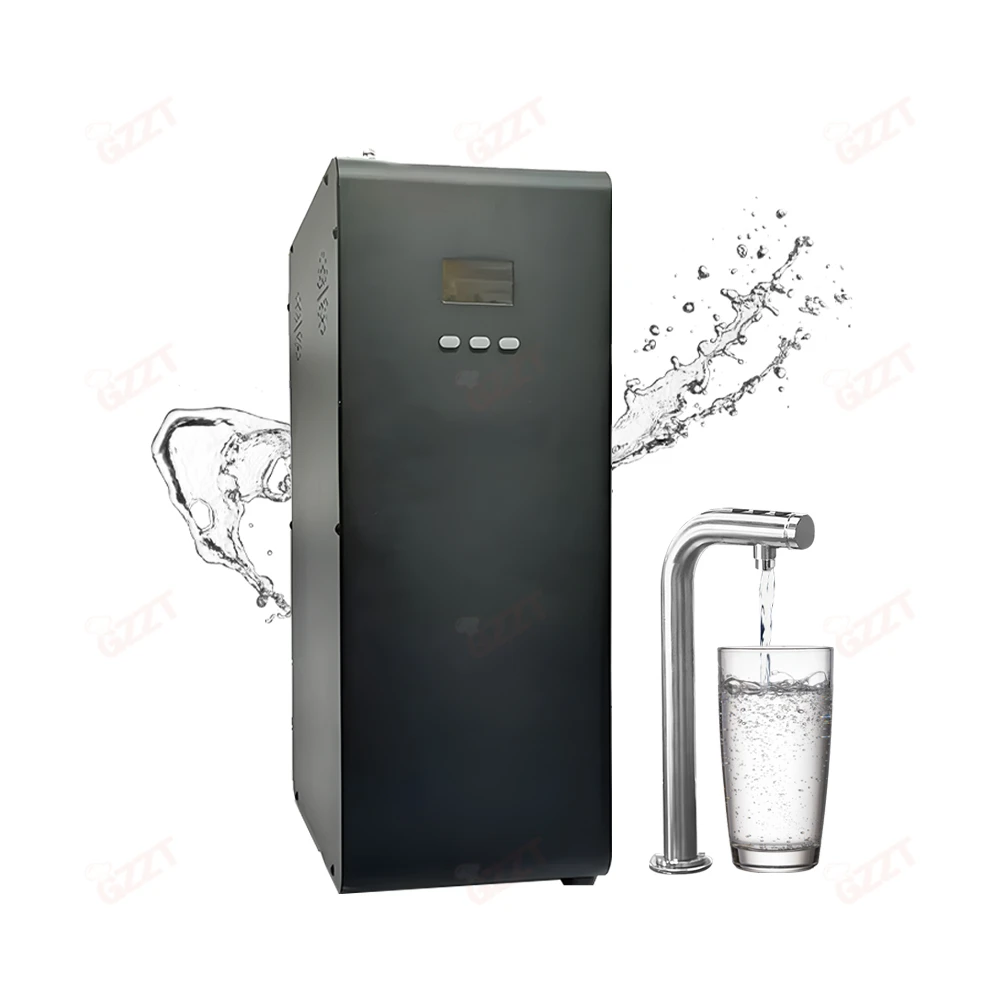 

Commercial Cafe Milk Tea Shop Water Dispensing Machine Stainless Steel UnderSink Dispenser with TDS Undersink Split Design