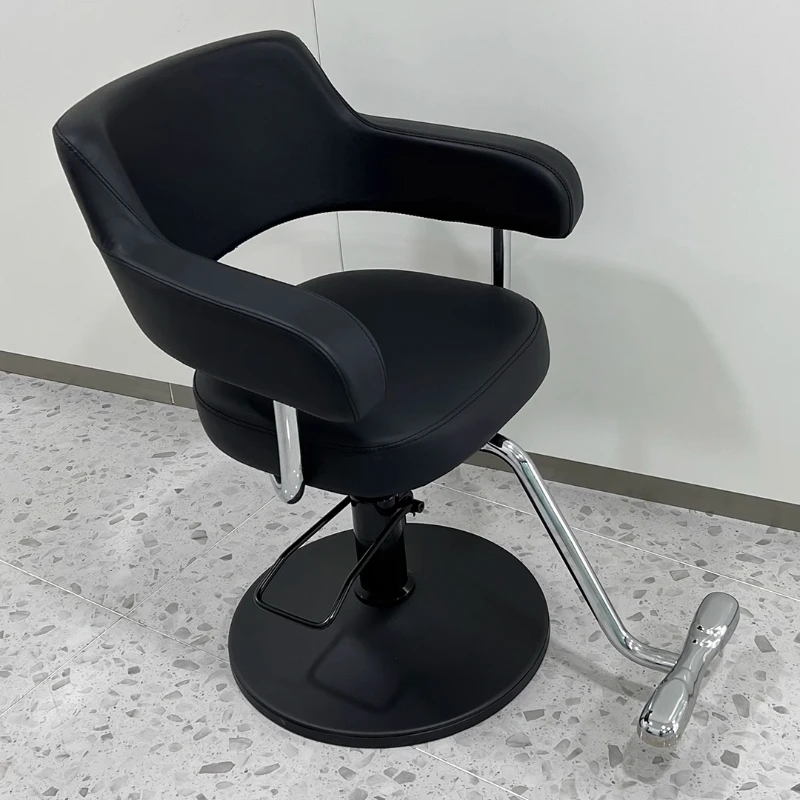 

Fashionable High-end Special Barber Chairs Light Luxury Comfortable Lifting Perming Seats Sencillo Y Funcional Salon Furniture