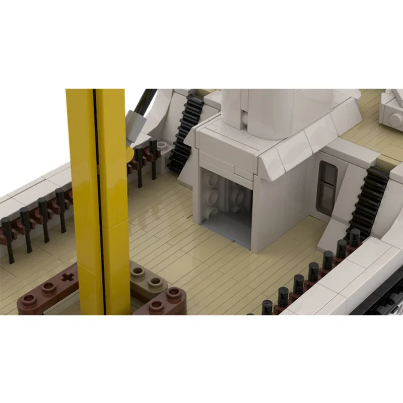 قوارب وقوارب بناء مركب شراع عسكري للبحرية الألمانية للبالغين، سفينة تدريب moc، قوالب بناء عسكرية كريستية بحرية