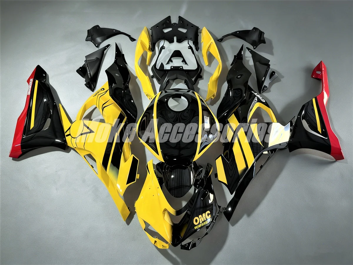 

Комплект обтекателей для Zx-6r 2023-2024 636 23-24 Ninja, комплект обвеса из ABS-пластика, желто-черно-красный