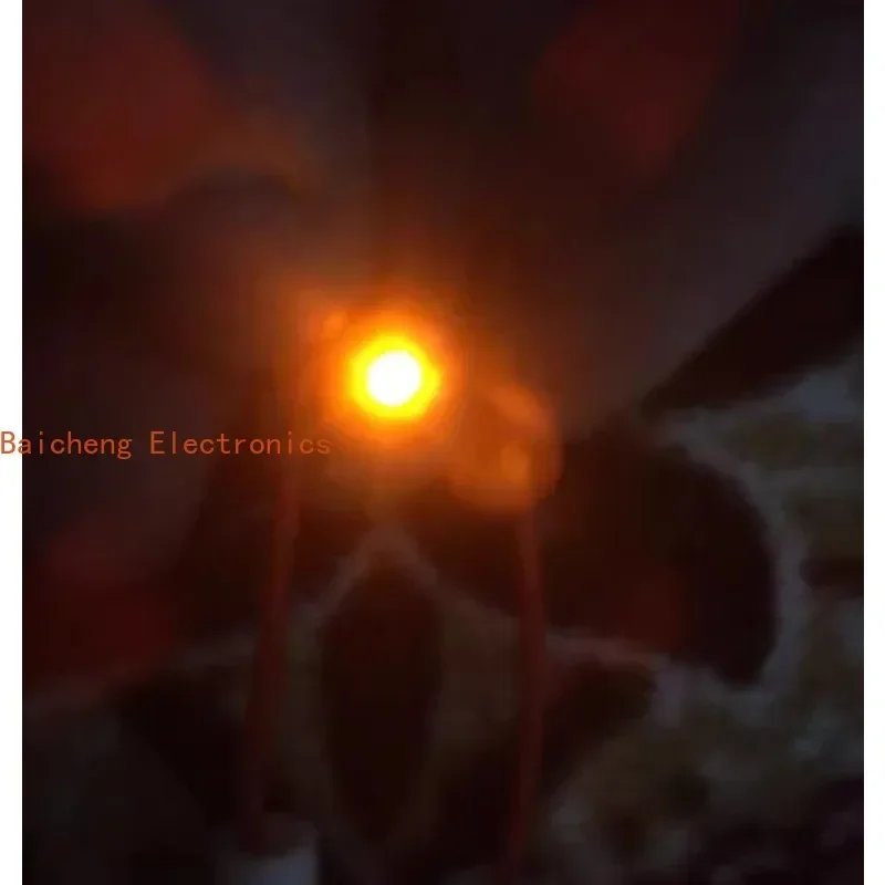 50PCS Light touch 6.5 * 6.5 * 7 with red LED light, button on/off, 6-pin