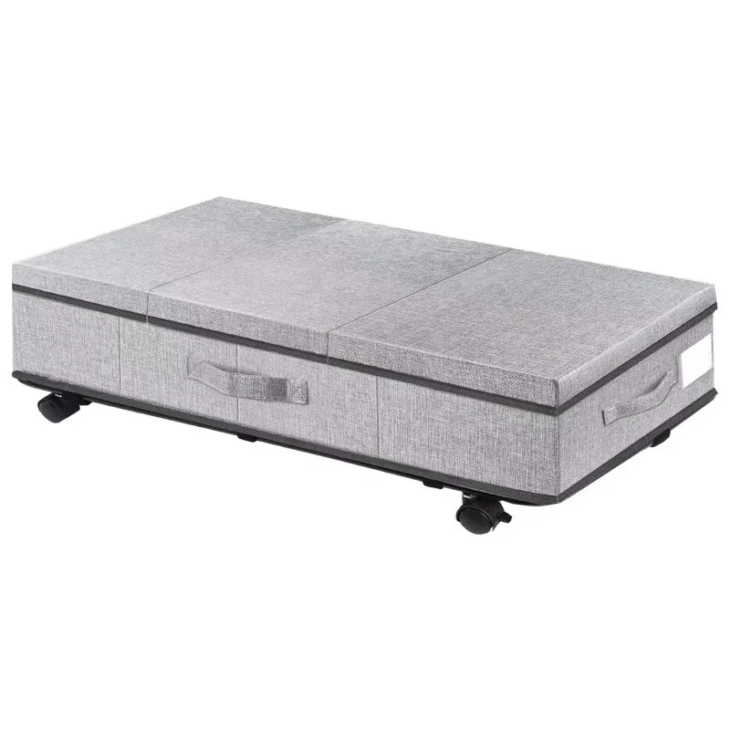 

Съемный контейнер для хранения под кроватью, передвижной органайзер для обуви на колесиках